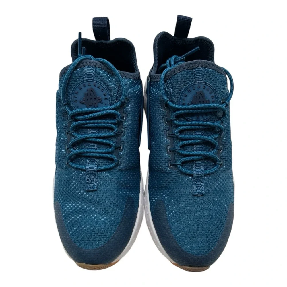 Nike Air Huarache Run Ultra Running Shoes Womens 6 Industrial‎ Blue 819151-403